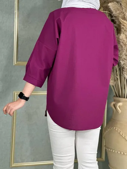 شومیز رخ کوک دوزی