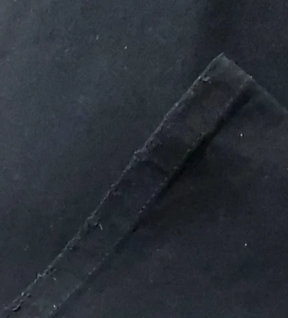 شلوار جین مشکی نیم بگ زارا