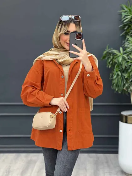 مانتو لینن برش‌دار