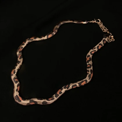 گردنبند ماری پلنگی D42