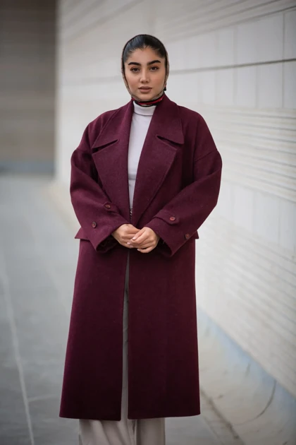 پالتو فوتر بلند آستین پاگون