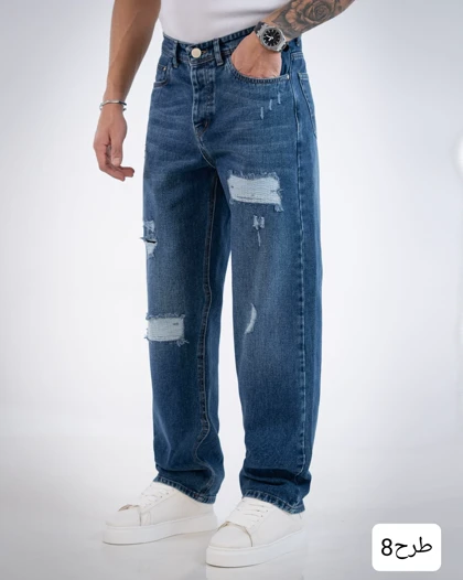 شلوار جین مردانه بگ_کد4139