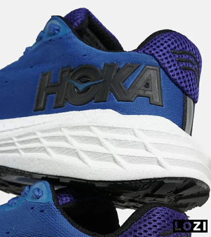 کفش کتانی آبی مشکی HOKA مدل 7335