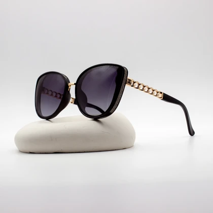 عینک آفتابی زنانه شنل Chanel مدل P8962 مشکی