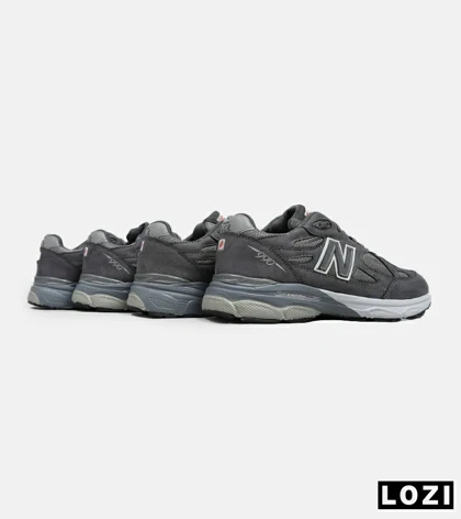 کفش کتانی طوسی فیلی NEW BALANCE 990