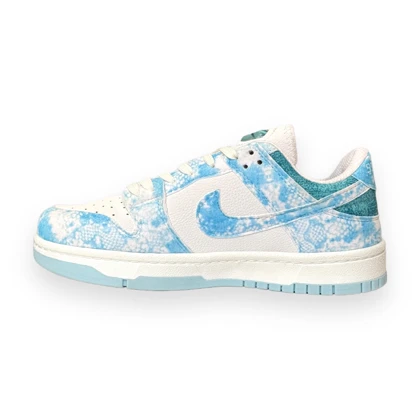 کتانی اسپرت مردانه مدل نایک دراگون Nike Dragon رنگ سفید آبی