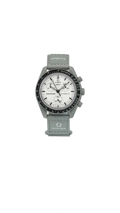 ساعت امگا سواچ ماه طوسی جدید Omega Swatch to the Moon