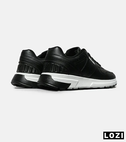 کفش مردانه و زنانه مشکی سفید PRADA مدل 8179