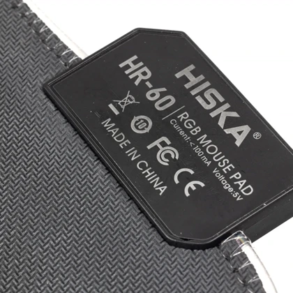 ماوس پد گیمینگ هیسکا HISKA مدل HR-60 با 14 حالت RGB
