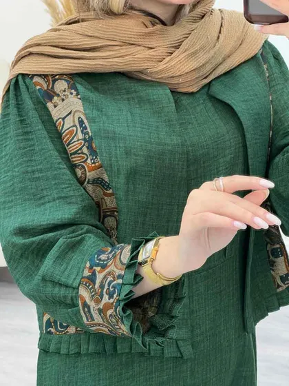 ست کت و پیراهن نارگل