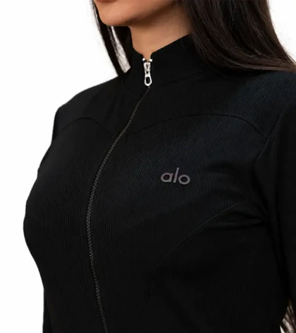 سویشرت زنانه alo پاییزی پارچه کارول