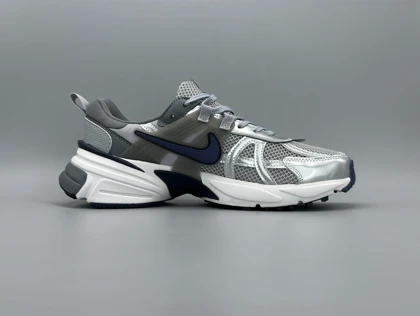 کتانی نایکی وی 2 کی ران طوسی آبی/Nike v2k