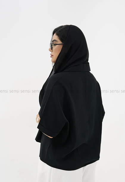 شومیز زنانه پری باکسی کد1005973