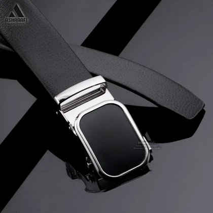 کمربند مردانه ریلی Leather Ratchet Belt BL33