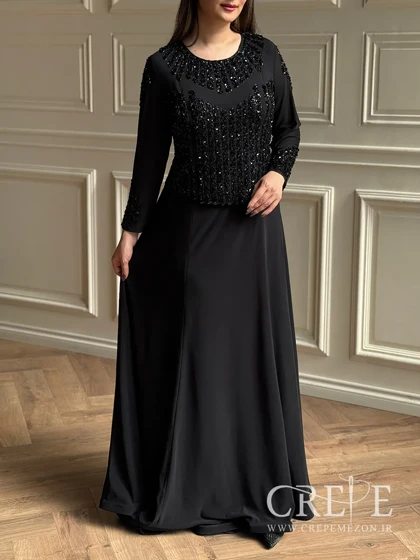 ماکسی سایزبزرگ پولکی نساء