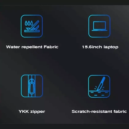 ساک ورزشی اورجینال بنج مدل BANGE - BG77178 + قفل ضد سرقت