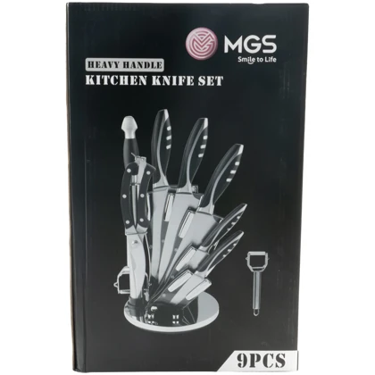 سرویس چاقو 9 پارچه کد (S-K6005-T9(A3D