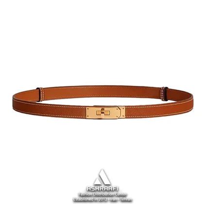 کمربند زنانه هرمس Hermes Kelly Leather Belt BL197