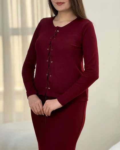بلوز و دامن کبریتی