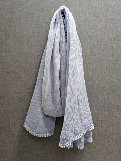 شال کاریان نخی دانتل انگوری 20270