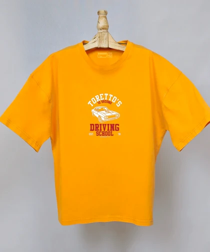 تیشرت لش مردانه و زنانه مدل ماشین سریع و خشن