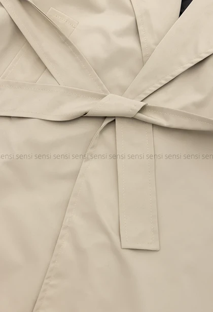 بارانی آستر دارپشت چاک‌دار@@ کد1004287