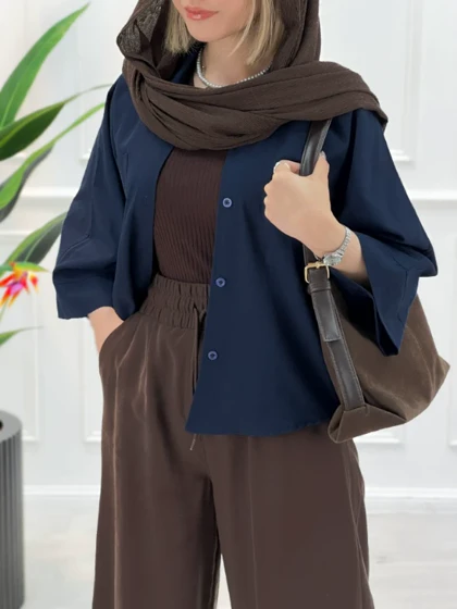 شومیز زنانه لینن الهه
