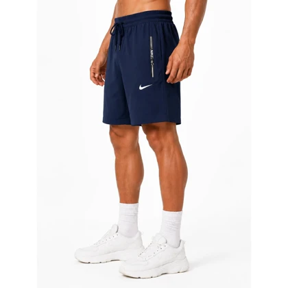 شلوارک ورزشی مردانه نایک مدل Dri Fit-915 سرمه ای
