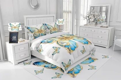 روتختی طرح پروانه برند رویال کد N-121241