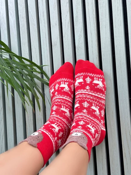 جوراب زنانه کریسمس