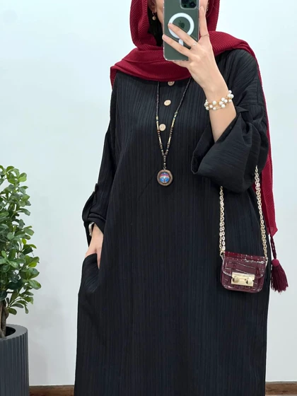 مانتو کفتان بلند ستیا