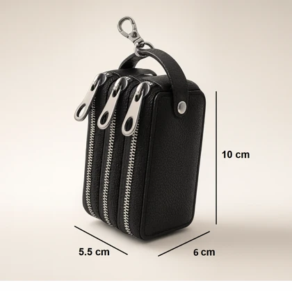 کیف کلید و ریموت چرم مدل سوکان M2