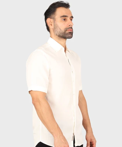 پیراهن مردانه میلانو آستین کوتاه 5460