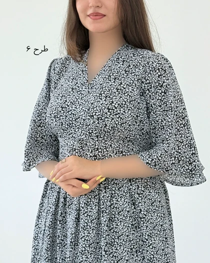 پیراهن فلورا کد 1837