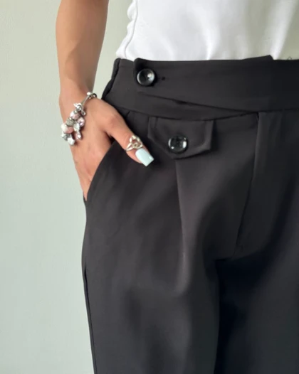 شلوار مام جیب نما کد 200220