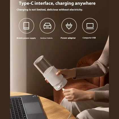 مخلوط کن و شیکر شارژی شیائومی Xiaomi Mijia مدل MJZZB02PL قابل حمل