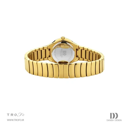 ساعت مچی عقربه ای زنانه دنیش دیزاین (Danish design) مدل IV66Q1293 Jolie Gold Anthracite