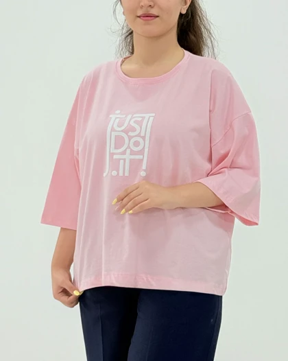 تیشرت باکسی just do it