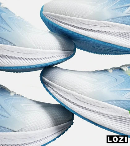 کفش کتانی مردانه و زنانه آبی لیمویی سفید Adidas SUPERNOVA 3