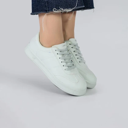کفش و کتانی ونس راحتی زنانه و دخترانه رنگ سبز پاستلی کد M965