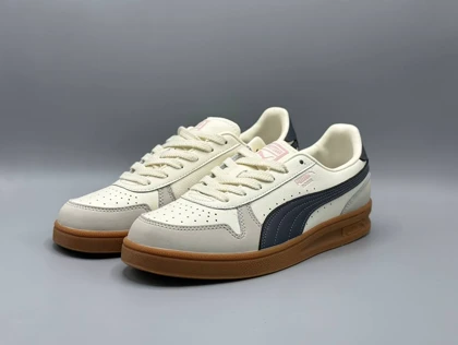 کتانی پوما ایندور کرم سرمه زیره قهوه ای/Puma