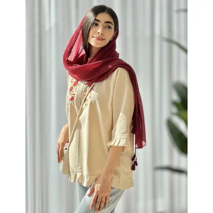تونیک جلو گلدوزی 17832