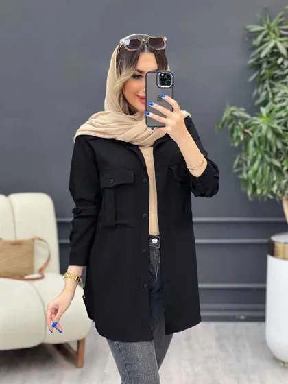 مانتو دو جیب پیله آرتمیس
