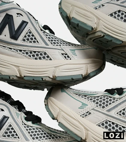 کفش کتانی مردانه و زنانه کرم سبز NEW BALANCE 1064 V.2