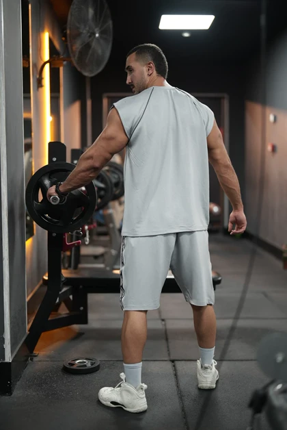 ست رکابی و شلوارک آمبرو UMBORO وست بدنسازی استخوانی