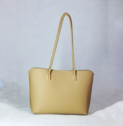 کیف دستی زنانه ماهرخ کرم نسکافه کد 5503