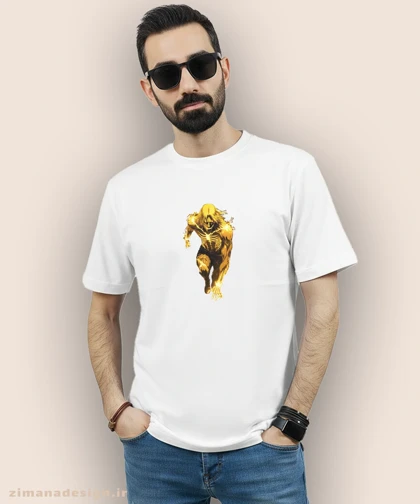 تیشرت مردانه و زنانه طرح اتک آن تایتان کد 879
