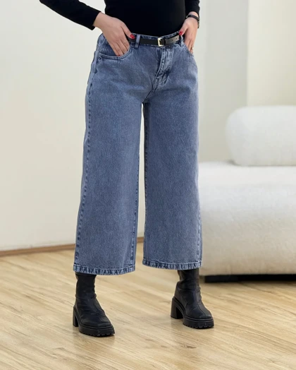 شلوارجین واید قد 90