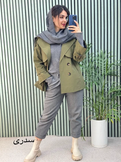 بارانی آستردار نازلی پلاس