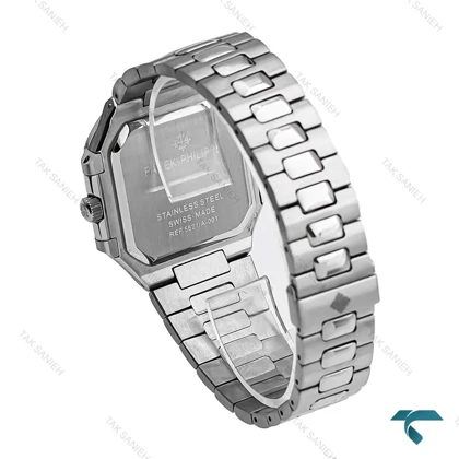 ساعت پتک فیلیپ Cubitus مردانه استیل صفحه سبز Patek-6934-G